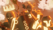 Scrapped Avarian Paladin Lightbeamer concept in render.