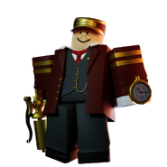 'Conductor' skin on a render. (4-X)
