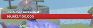 Image of the old boss health bar cash man awakened used to have