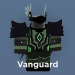 The Vanguard skin as seen in 'Evade'.