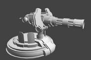 X-4 Vulcan turret.