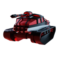 'Winter Ops' Tank on a render.