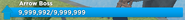 Arrow Boss' health bar