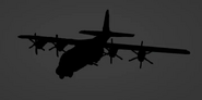 Hangar silhouette in a teaser.