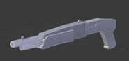 Enforcer's SPAS-12 on a development image.