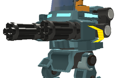 Mark 5 Mech from ,,Tower Defense Simulator'' from BrickLink Studio