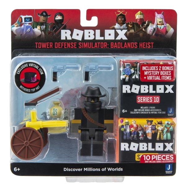 Roblox DevSeries Brookhaven: Cowboy HANDCUFFS Virtual Item Toy Code Only