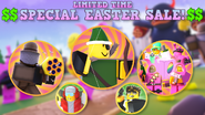 Holiday Archer gamepass on the Easter Sale promotional image.