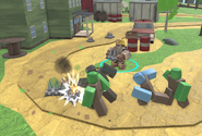 Throw various types of traps onto the path to damage and stun enemies!