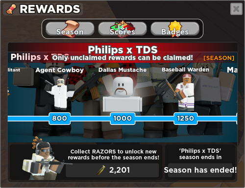 Philips x TDS Season, Tower Defense Simulator Wiki