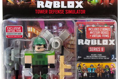 ROBLOX Tower Defense Simulator: THE RIOT Virtual Item Code NIB