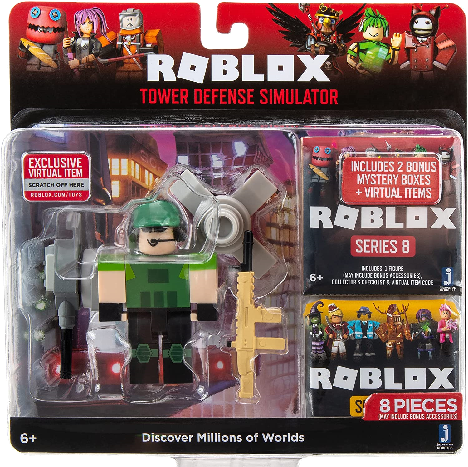 Tower Defense Simulator: Cyber City - ROBLOX figure