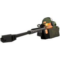 Tower Defense Simulator Wiki - Shoot Rifle, HD Png Download , Transparent  Png Image - PNGitem