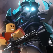 Fallen King on a render.