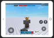 Default skin on a development image.