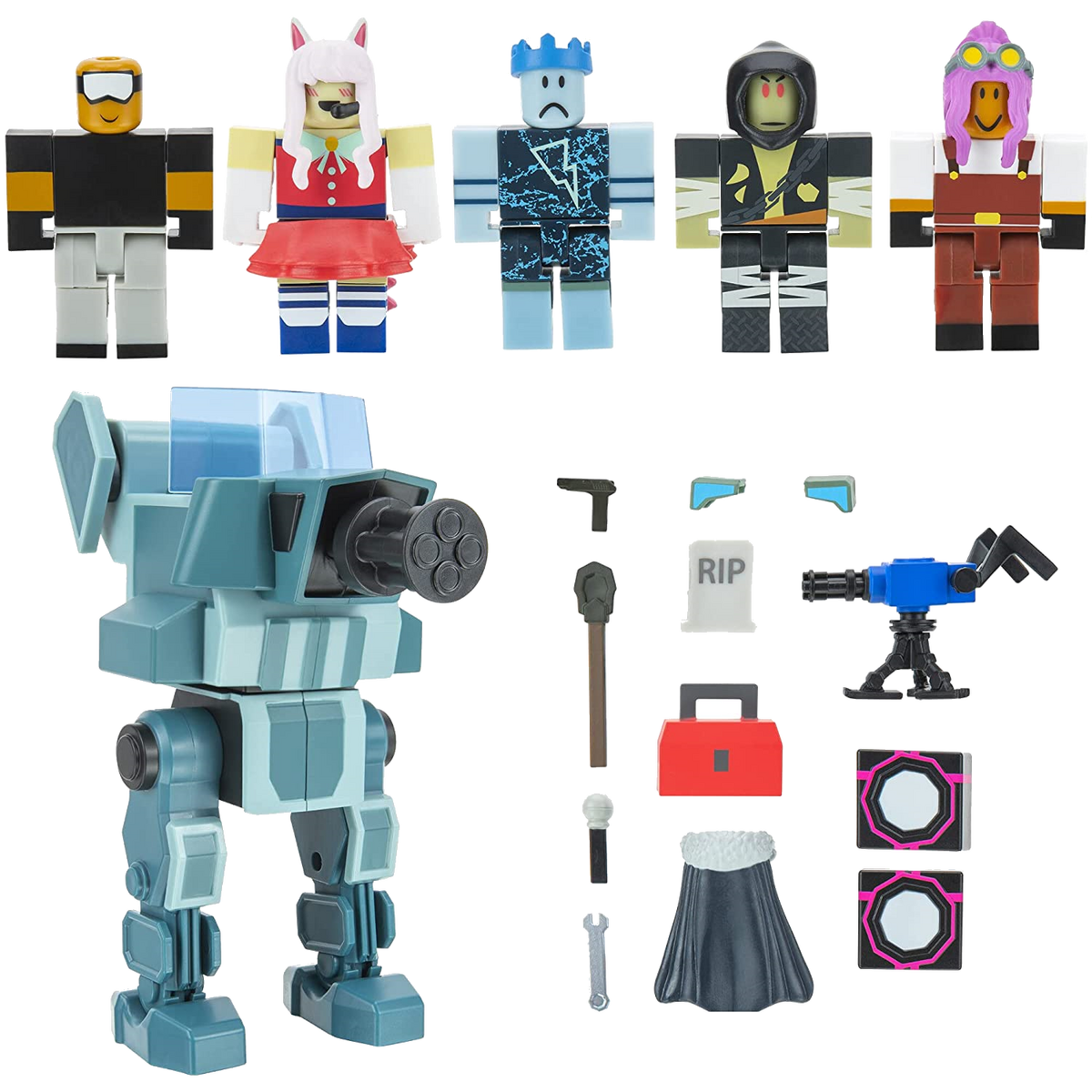 Roblox Multipack - Figurines Tower Defense - Simulateur : Cyber City