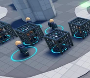 Unused version of jailed towers in the development image.