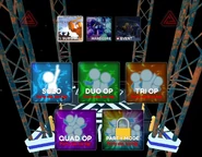 Match size selection (teasers).