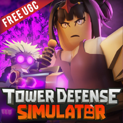 NEW CODE FOR THE HALLOWEEN HUNTER TOWER SKIN in TOWER DEFENSE SIMULATOR