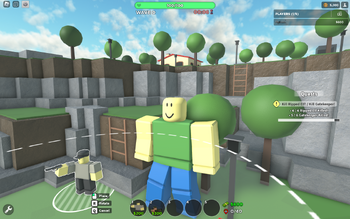 Screenshot of my very WIP tower defence : r/roblox