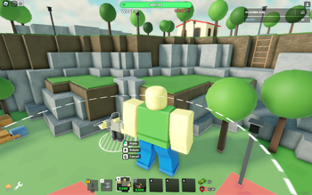 Screenshot of my very WIP tower defence : r/roblox