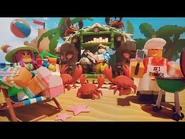 Crab skin in the game trailer.