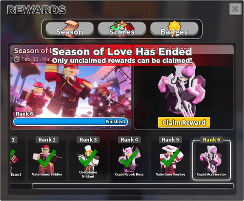 Season of Love Battlepass placeholder