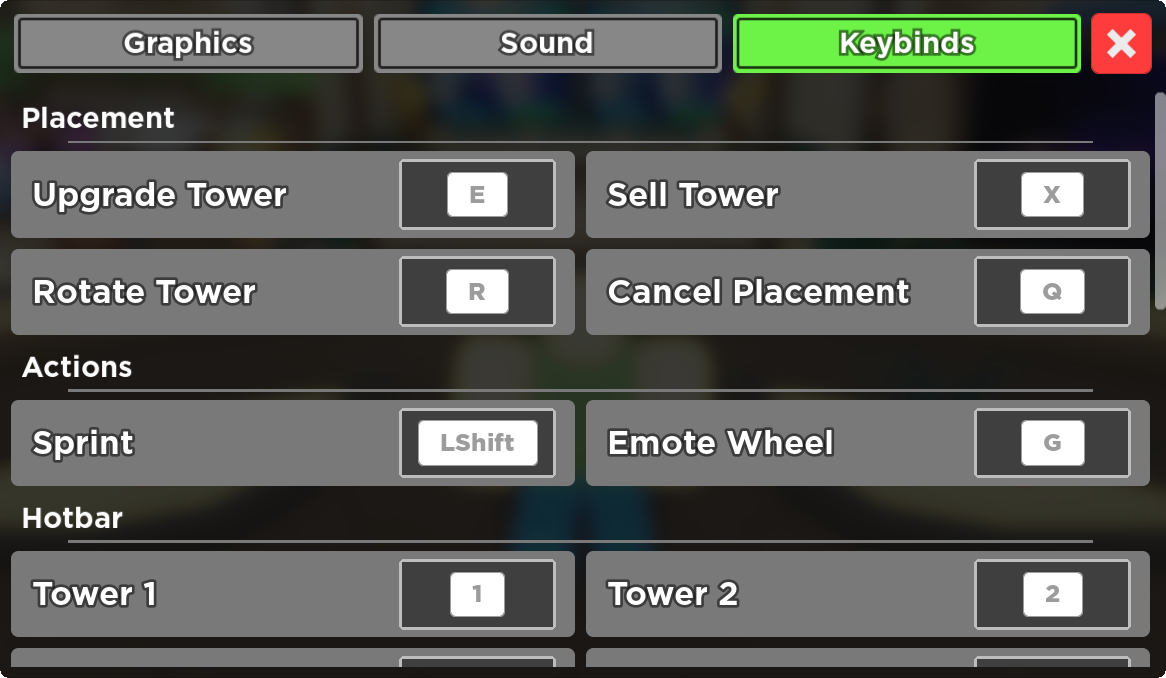 Tower Defense Simulator autoplay Script GUI
