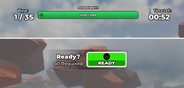 Updated more polished visuals for ready button.