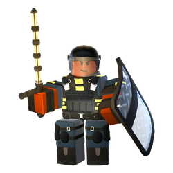 Roblox Tower defense simulator Warden by Koowriter on DeviantArt