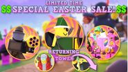 Holiday Archer gamepass on the Easter Sale thumbnail.