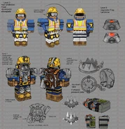 Trapper in concept art.