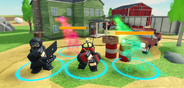 A defense/support tower that gives the team greater eco rewards from killing enemies, hacks defeated enemies to turn them into friendly units, and clones other towers for a price.