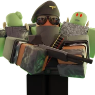 Slow Boss on the Shotgunner's second Level 5 upgrade icon.