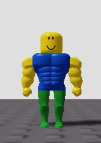 Strong muscular roblox noob punching pov