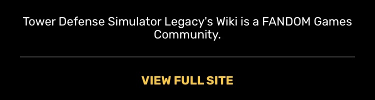 Codes, Tower Defense Simulator Legacy's Wiki