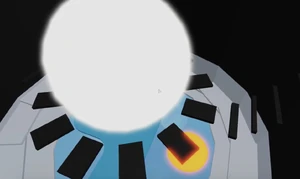 View of the section from the ending platform.