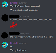 Flre_Ball, a former Admin, briefly explaining the recording system.