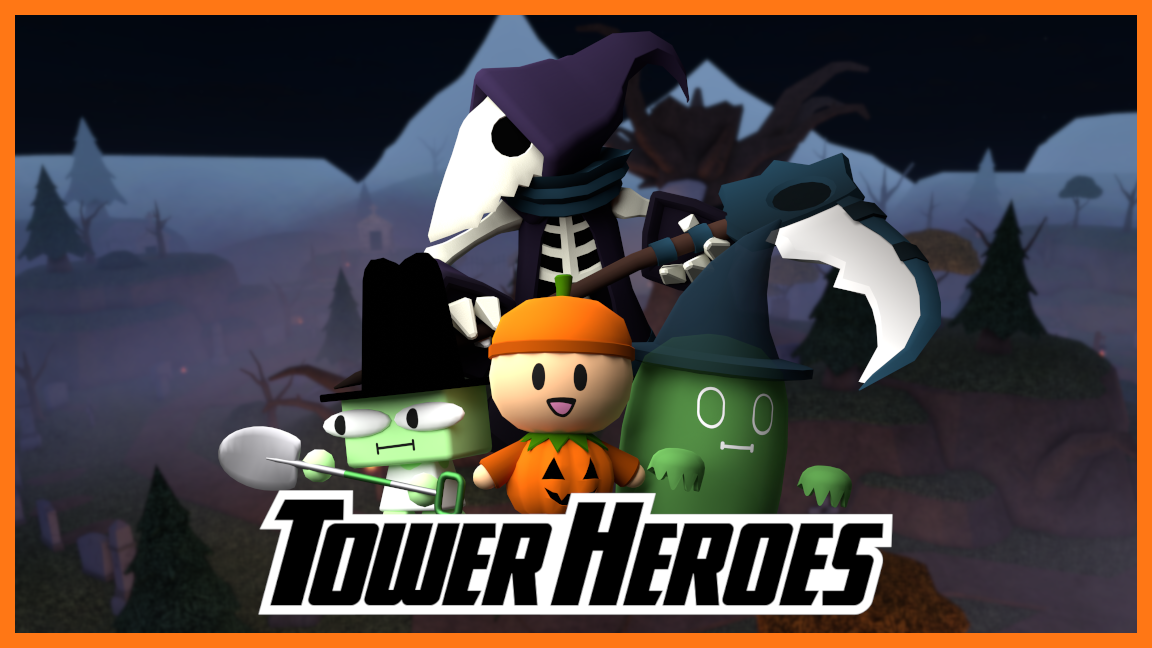 Хэллоуин герой РОБЛОКС. Tower Heroes Stella.