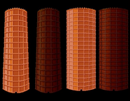 Model of the tower