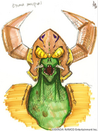 Face portrait of Druaga
