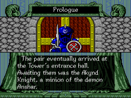 Akynd Knight in The Blue Crystal Rod