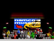 Gil, Ki and other Namco characters in the Theater