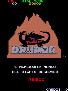 Tower Of Druaga title