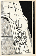 Gil at the front door of the tower