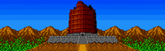 The tower being built