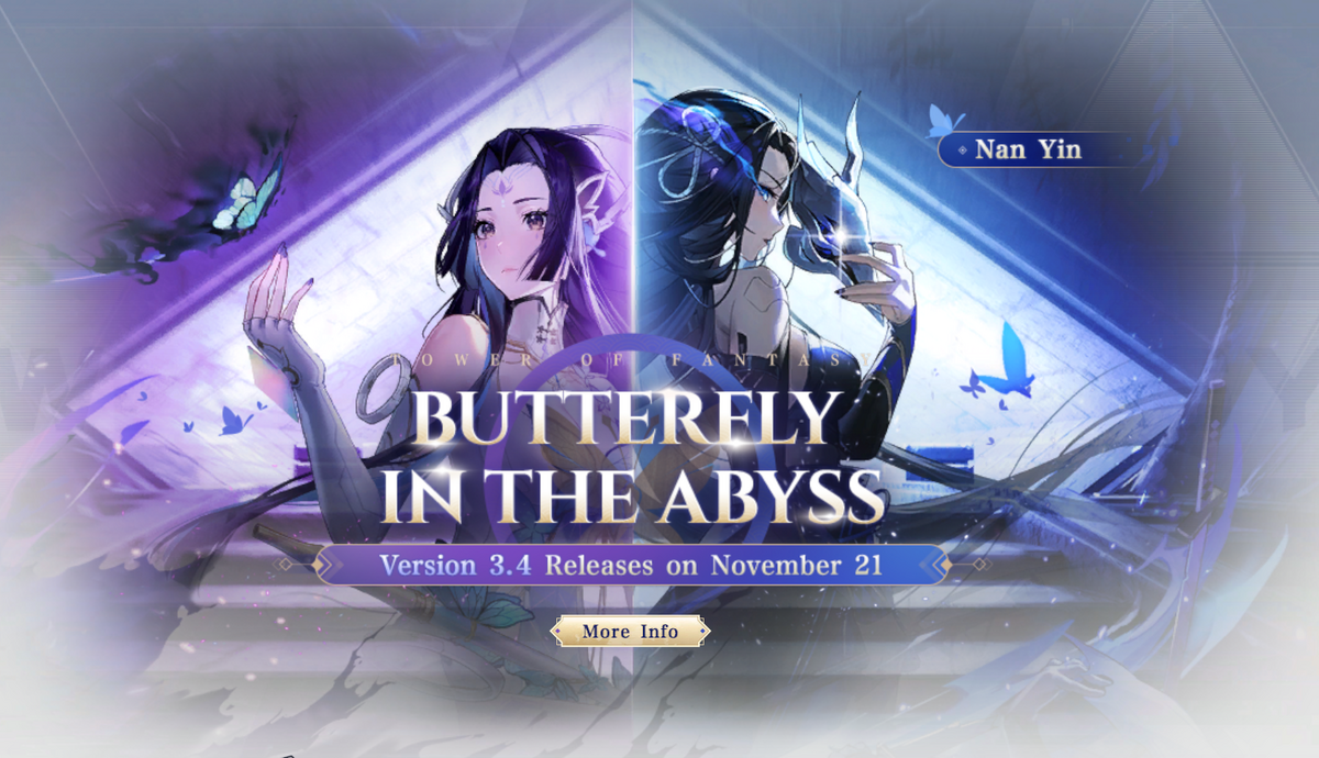 Tower of Fantasy releases a new area, new character, and new events in  Butterfly in the Abyss update