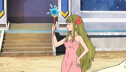 Rozeal channeling shinsu on her wand
