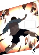 Baam stopped the spear with Reverse-Flow Control