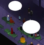 Yuri giving instructions about Name Hunt Station